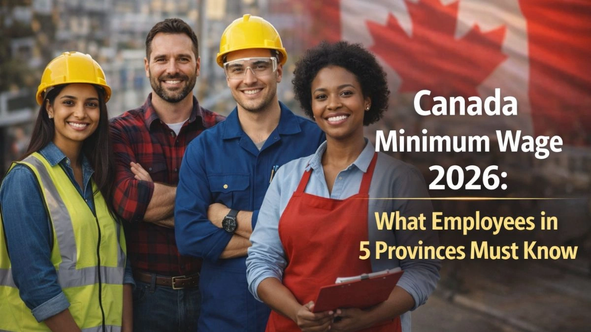 Canada Minimum Wage 2026: What Employees in 5 Provinces Must Know