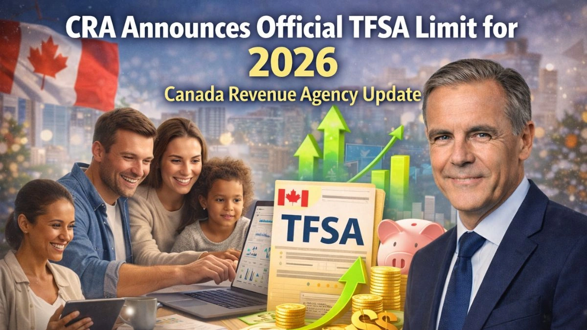 Canada Revenue Agency (CRA) Announces Official TFSA Contribution Limit for 2026